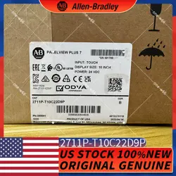 2711P-T10C22D9P ALLEN BRADLEY NEW TOUCH SCREEN BRAND NEW SEAL FREE SHIPPING