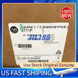 NEW ALLEN BRADLEY 2711P-T15C4D2 PANELVIEW 1500 PLUS 6 W 2711P-T15C4D2