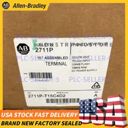 NEW IN BOX 2711P-T15C4D2 ALLEN BRADLEY PANELVIEW 2711PT15C4D2 FREE SHIP