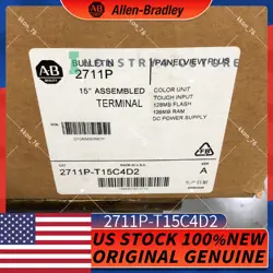 NEW ALLEN BRADLEY 2711P-T15C4D2 PANELVIEW 1500 PLUS 6 W FREE SHIP