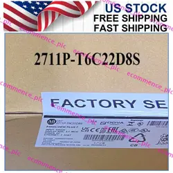 2711P-T6C22D8S NEW ALLEN BRADLEY HMI PANELVIEW PLUS 7 GRAPHIC TERMINAL FREE SHIP