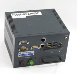 ALLEN-BRADLEY VERSAVIEW 200R COMPACT NON-DISPLAY INDUSTRIAL PC 6155F-NPXPHDC 24V