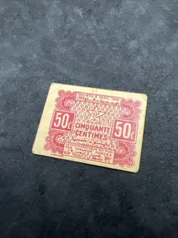 50 CENTIMES BANKNOTE