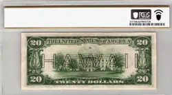$20 HAWAII WW2