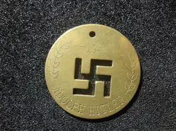 GERMANY 1943 WW2/WW II BRASS MEDAL