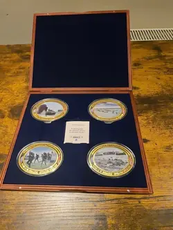 D-DAY 70TH ANNIVERSARY COMMEMORATIVE SET  83 X 62MM BOXED SET WITH COA WW2 LOT 2