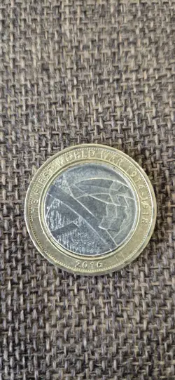 £2 THE ARMY 2016 THE FIRST WORLD WAR 2 POUND COIN