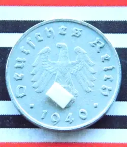 1940 ZINC SWASTIKA