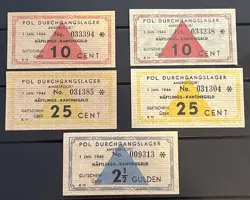 CAMP AMERSFOORT BANKNOTES