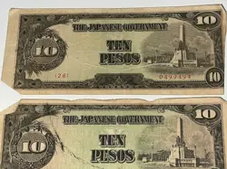 PESOS BANKNOTES