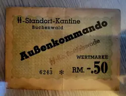 ESTATE/GHETTO/REICHSMARK/BUCHENWALD/WW2/CONCENTRATION CAMP/STAMP/BANKNOTE