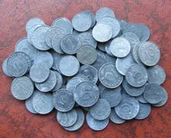 90 ZINC COINS
