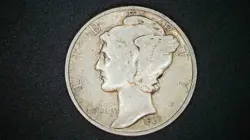 1937-P MERCURY DIME  **PRE-WW-2 MERCURY** 