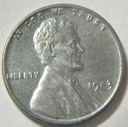 AMERICANA GEM: 1943 “P” STEEL PENNY “MISSING 4 DIE BREAK ERROR + WW2 HISTORY” #2