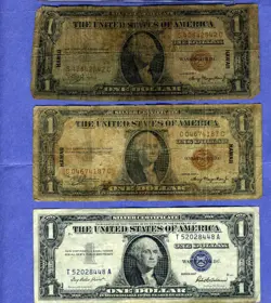 SILVER CERTIFICATE WORN