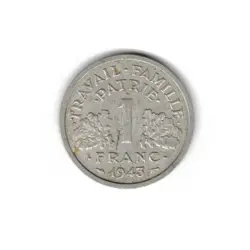 FRANC WW2 COIN