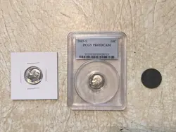 2005S PCGS PR69DCAM 10C 2 SILVER COIN WW2 1/4 # WORLD COIN LOT 1960 PROOF SILVER