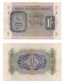 SHILLING BANKNOTE VF+