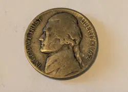 1942-S SILVER WAR NICKEL 1 COINS $.5 CENTS FACE VALUE 35% PURE SILVER WW2