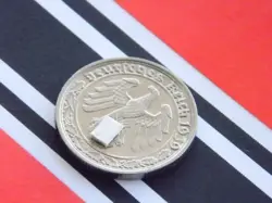 NICKEL SWASTIKA 3RD