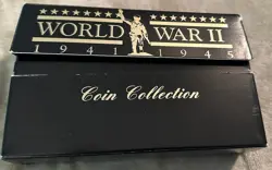 WW2 COIN AND STAMP COLLECTION 1941-1945