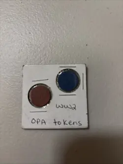 WW2 OPA TOKENS 