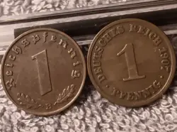 DAMAGED GERMAN COINS