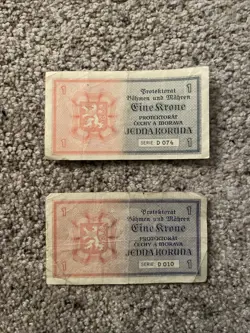 BANKNOTES KORUNA