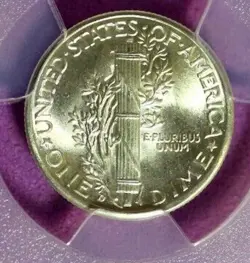 MERCURY DIME PCGS
