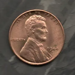 1944 S LINCOLN WHEAT CENT WW2 ERA COIN UNCIRCULATED