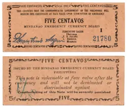 S481B MINDANAO CENTAVOS