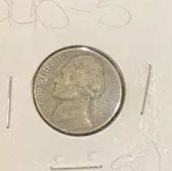 1945 S WW2 JEFFERSON NICKEL  35% SILVER