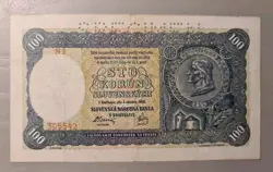 BANKNOTE 100 KORUN