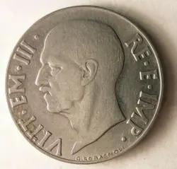 1940 ITALY 20 CENTESIMI - FASCIST ERA - FREE SHIPPING - WW2 ITALY BIN
