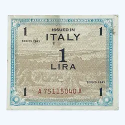 MILITARY CURRENCY LIRA