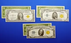 NORTH AFRICA WWII REPRODUCTION CURRENCY SET WW2 MONEY COPY