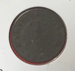 1943A GERMANY THIRD REICH SWASTIKA WORLD WAR 2! SWASTIKA! 5 PFENNIG!