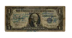 1935 A SILVER CERTIFICATE POST WW2 1948 SHORT SNORTER NOTE  **READ DESCRIPTION**