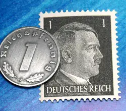 NAZI GERMANY REICHSPFENNIG