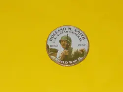 COLORIZED KENNEDY HALF DOLLAR - WORLD WAR 2 - HOLLAND M SMITH K1005