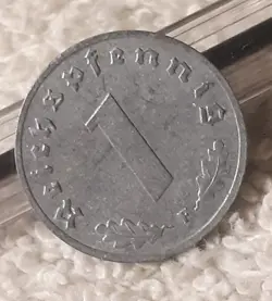 REICHSPFENNIG GERMANY WW2