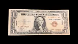 1935-A HAWAII EMERGENCY ISSUE $1 FEDERAL RESERVE NOTE * WWII * WORLD WAR 2