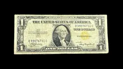 1935-A NORTH AFRICA EMERGENCY ISSUE $1 FEDERAL RESERVE NOTE * WWII * WORLD WAR 2