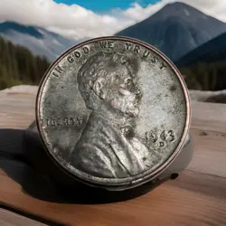 1943 D LINCOLN WHEAT CENT/ PENNY ?? THIS IS A WW2 STEEL WAR CENT