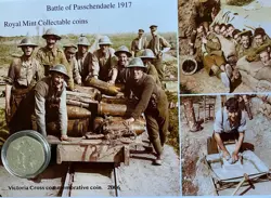 2006  VICTORIA CROSS COLLECTABLE 50P COIN ON SPECIAL DISPLAY