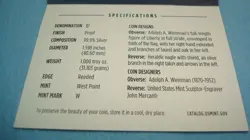 2020 W PROOF AMERICAN SILVER EAGLE V75 PRIVY END WORLD WAR 2 WITH BOX AND COA