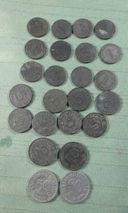 50 PFENNIG COINS