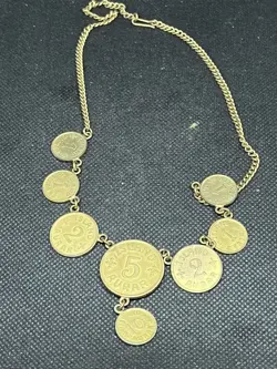 ICELAND COIN NECKLACE