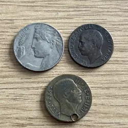 PRE WORLD WAR 2 ITALIAN COINS
