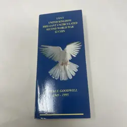 1995 UNITED KINGDOM BRILLIANT UNCIRCULATED SECOND WORLD WAR 2 COIN